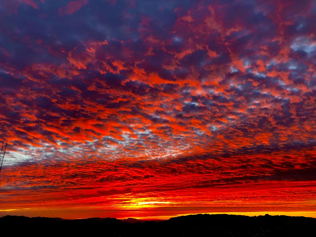 Amanecer en Sierra de nombre de Dios